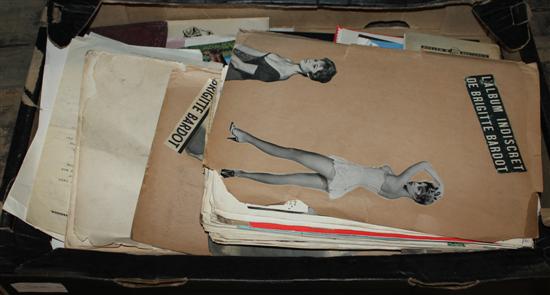 Box of ephemera